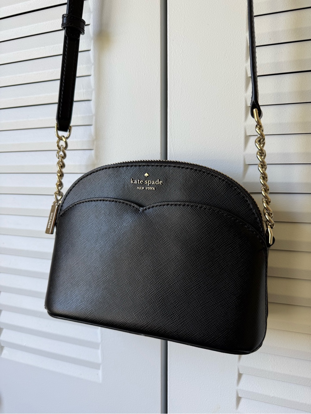 Kate Spade Spencer Dome Black Crossbody